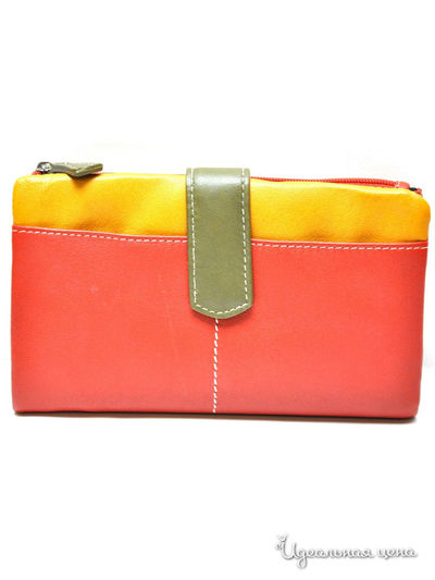 Кошелек Puntotres, цвет цвет оранжевый