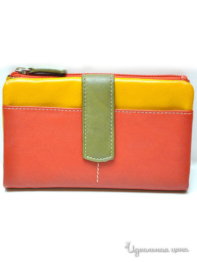 Кошелек Puntotres, цвет цвет оранжевый