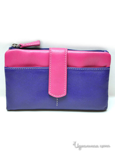 Кошелек Puntotres, цвет цвет лиловый