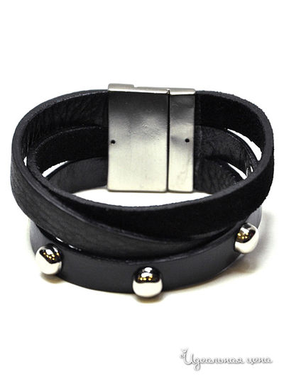 Браслет Puntotres, цвет цвет черный