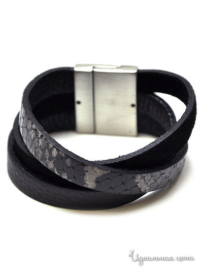 Браслет Puntotres, цвет цвет черный