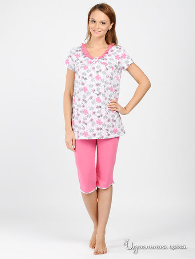 Комплект Gamma, цвет цвет белый / розовый