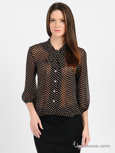 Сорочка Mirella Sole, цвет цвет черный / розовый