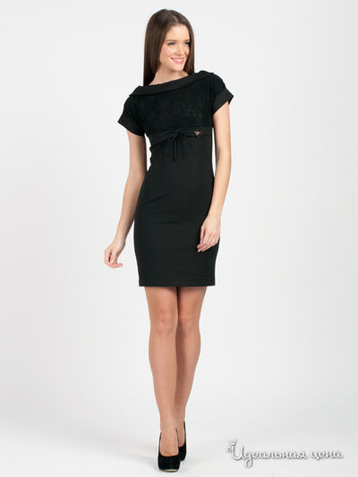 Платье Pois, цвет цвет черный