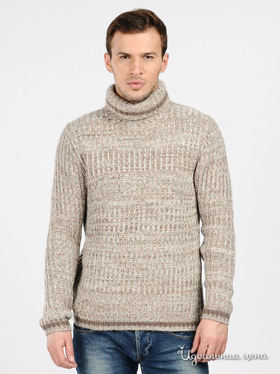 Свитер Gran Sasso, цвет цвет бело-коричневый