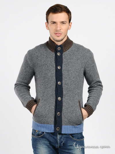 Кардиган Gran Sasso, цвет цвет серый