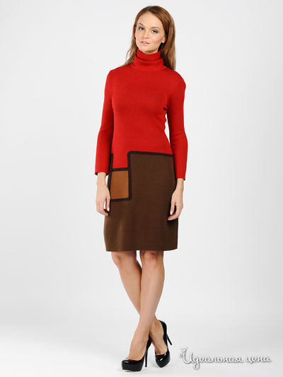 Платье Roberta di Camerino, цвет цвет красный