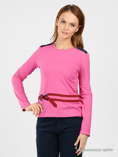 Лонгслив Roberta di Camerino, цвет цвет розовый