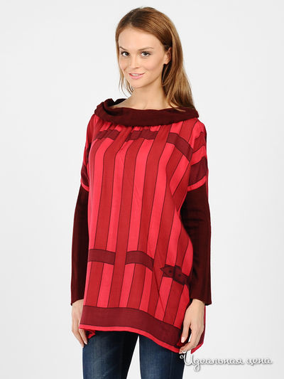 Туника Roberta di Camerino, цвет цвет бордовый / фуксия