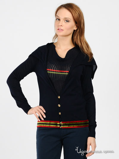 Кардиган Roberta di Camerino, цвет цвет темно-синий