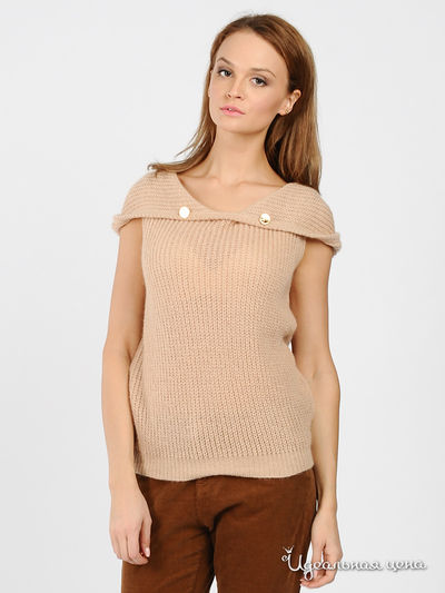 Жилет Roberta di Camerino, цвет цвет бежевый