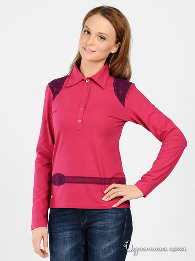 Поло Roberta di Camerino, цвет цвет фуксия