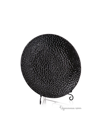 Тарелка Caro Casa, цвет цвет черный