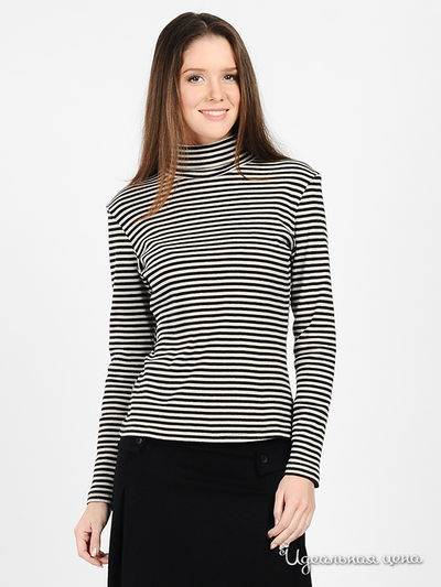 Водолазка Gabriela, цвет цвет черный / молочный