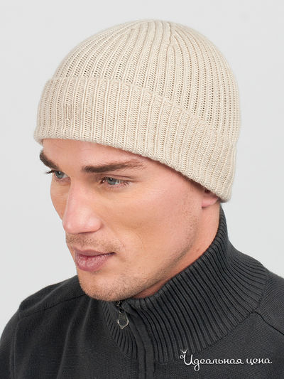 Шапка Total Look, цвет цвет бежевый