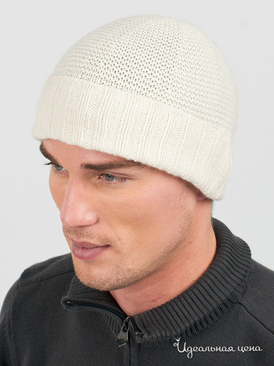 Шапка Total Look, цвет цвет молочный