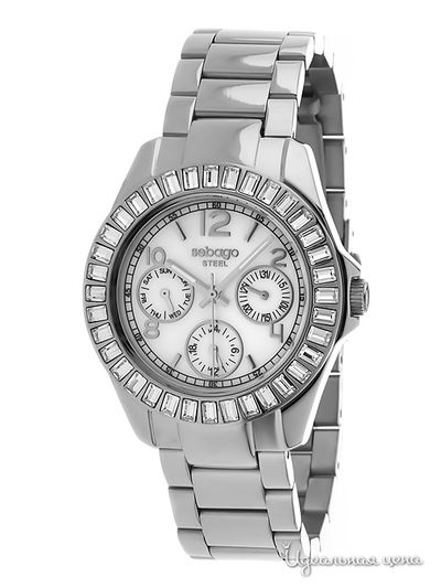 Часы Sebago, цвет цвет серебряный