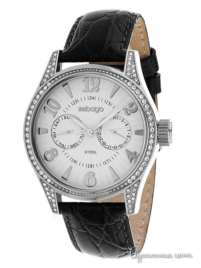 Часы Sebago, цвет цвет серебристо-черный