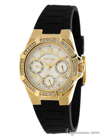 Часы Sebago, цвет цвет золотой / черный