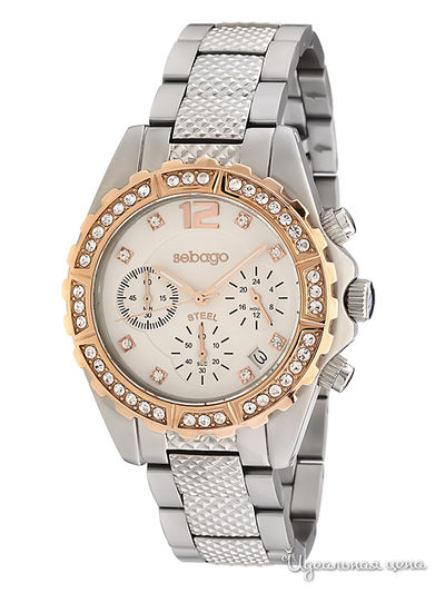 Часы Sebago, цвет цвет золотой / серебряный
