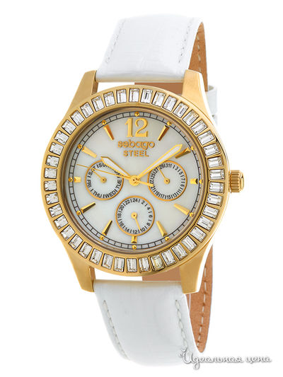 Часы Sebago, цвет цвет золотой / белый