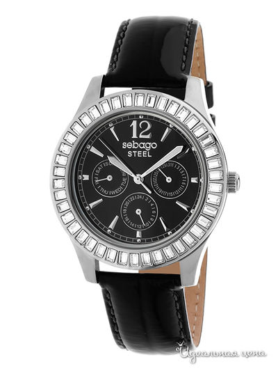 Часы Sebago, цвет цвет черный