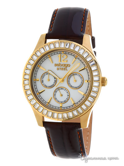 Часы Sebago, цвет цвет золотой / черный