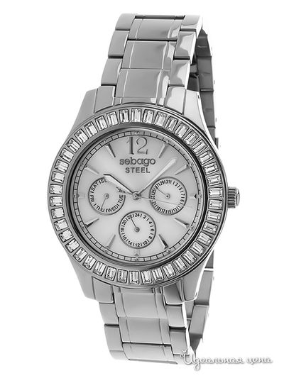 Часы Sebago, цвет цвет серебряный