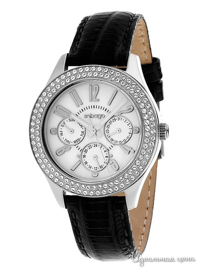 Часы Sebago, цвет цвет серебристо-черный