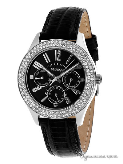 Часы Sebago, цвет цвет черный