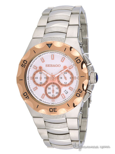 Часы Sebago, цвет цвет золотой / серебряный