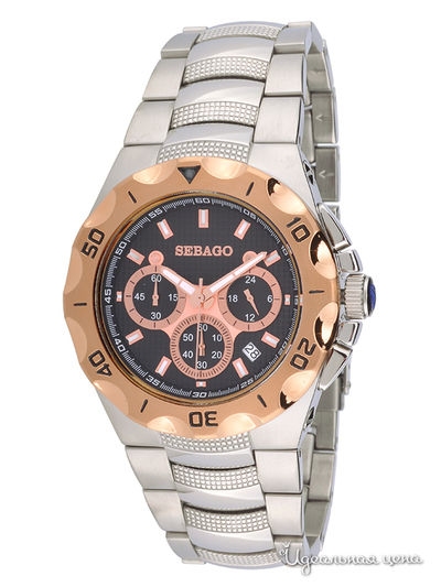 Часы Sebago, цвет цвет золотой / серебряный