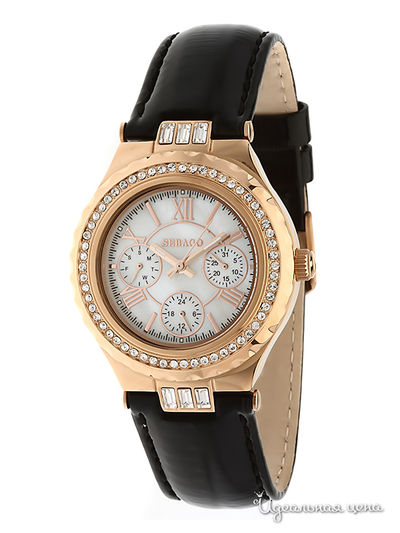 Часы Sebago, цвет цвет золотой / черный