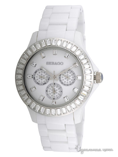 Часы Sebago, цвет цвет серебряный