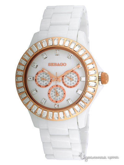 Часы Sebago, цвет цвет бронзовый / белый