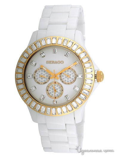 Часы Sebago, цвет цвет золотой / белый