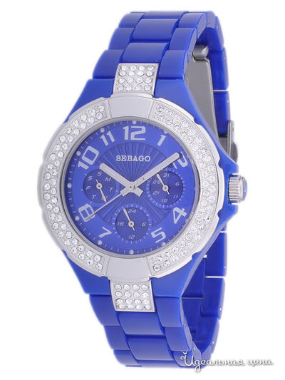 Часы Sebago, цвет цвет синий