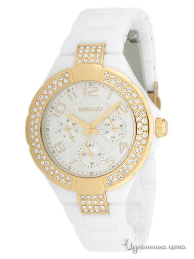 Часы Sebago, цвет цвет золотой / белый