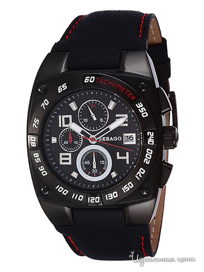 Часы Sebago, цвет цвет черный