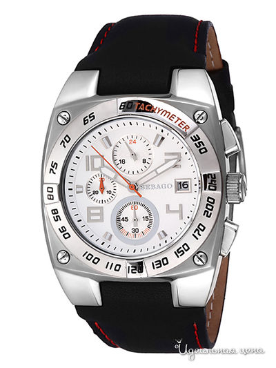 Часы Sebago, цвет цвет белый / черный