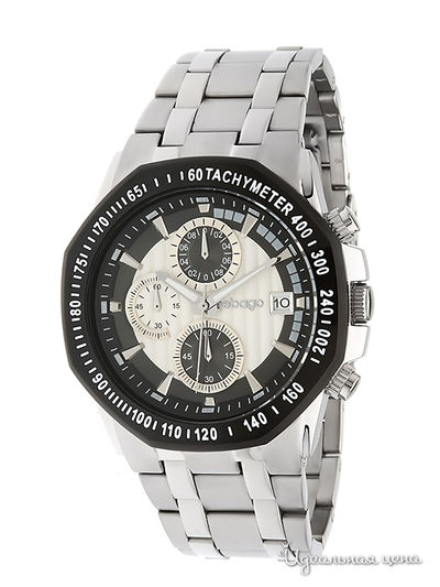 Часы Sebago, цвет цвет серебряный