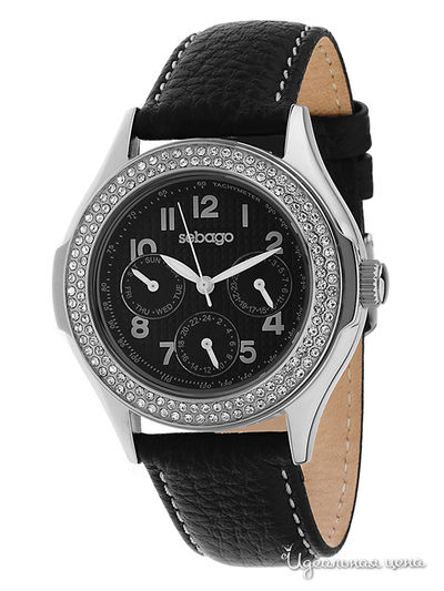 Часы Sebago, цвет цвет черный
