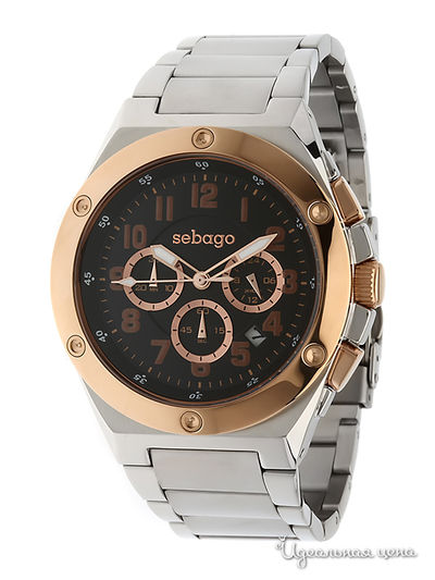 Часы Sebago, цвет цвет золотой / серебряный