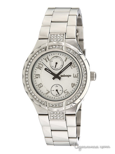 Часы Sebago, цвет цвет серебряный