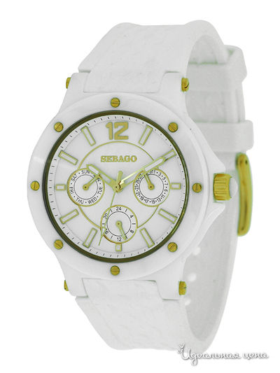 Часы Sebago, цвет цвет зеленый / серебряный