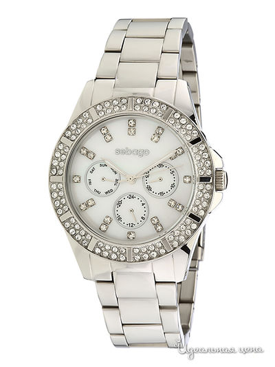 Часы Sebago, цвет цвет серебряный