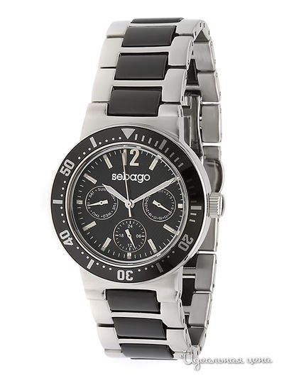 Часы Sebago, цвет цвет черный