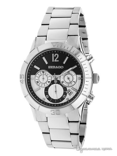 Часы Sebago, цвет цвет серебряный