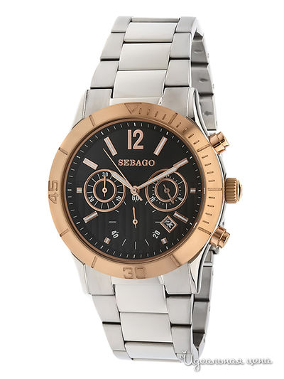 Часы Sebago, цвет цвет золотой / серебряный