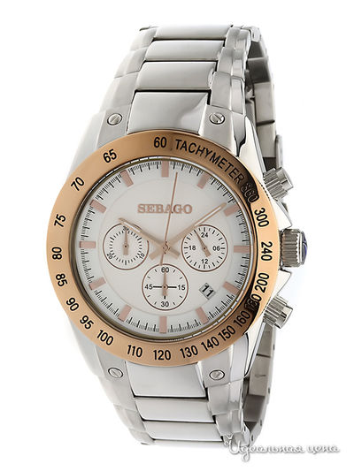 Часы Sebago, цвет цвет золотой / серебряный